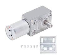 Motor de CC de alto par, 12V 2W Reducción del motor de engranajes Rotación ajustable CW CCW Torsión grande Autobloqueo (0-5 RPM por minuto)