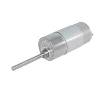 Motor de CC de alto par, eje largo de 50mm, engranaje de poco ruido, 12 voltios, 24 eléctricos, 1 Uds.(12rpm,24V)