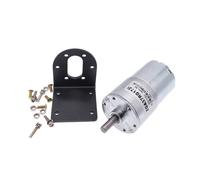 Motor de CC GA37RG con soporte, motorreductor eléctrico de alto par, 12 V/24 V, soporte de montaje(250RPM-12V)