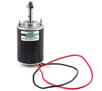 Motor de CC Imán permanente Alta velocidad Bajo nivel de ruido CW CCW Mini motores eléctricos cepillados 30 W Ideal para máquinas de algodón de azúcar Equipos médicos (24V7000rpm)