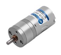 Motor de CC JGA25-370, motorreductor en miniatura, 6 V/12 V/24 V, motorreductor eléctrico de alto par, 22/26/35/58/77/133/171/281/646/1360 rpm
