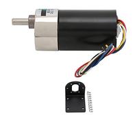 Motor de CC sin escobillas Reductor de velocidad de 24 V Torsión grande CW/CCW Mini motor de velocidad lenta con inversión inversa de CC con soporte para micromaquinaria (30 rpm/min)
