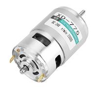 Motor de CC XD-775, motor de 12V/24V a 10000 RPM, motor de alta potencia de doble par con cojinete de bolas grande con alta velocidad y bajo ruido(12V)
