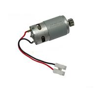 Motor de cepillo de 18 V 24 V 9 dientes eje D para cortasetos máquina de podar té Construcción de hierro fundido de aluminio no requiere soldadura, unidad gris compacta