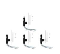 Motor de cerradura puerta coche, 12 V, 2/5 cables, actuador solenoide una sola pistola, 1-5 unidades(5 Wire 4pcs)