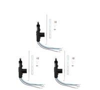 Motor de cerradura puerta coche, 12 V, 2/5 cables, actuador solenoide una sola pistola, 1-5 unidades(5 Wire 3pcs)