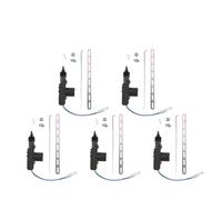 Motor de cerradura puerta coche, 12 V, 2/5 cables, actuador solenoide una sola pistola, 1-5 unidades piezas(2 Wire 5pcs)