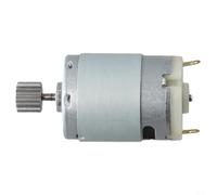 Motor de coche eléctrico para niños, 6 V, 12 V, 24 V para modelos RS550 RS390 RS380 RS555 con engranaje de módulo dual de 10 dientes y 12 dientes de alto rendimiento de par (380 6 V 14000 rpm)