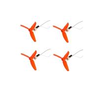 Motor de copa hueca CC de velocidad de 6mm de diámetro, voltaje de 1-4V con hélice de 3 pulgadas, Compatible con avión de ala fija RC, 4 Uds.