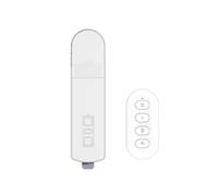 Motor de Cortina Eléctrico Inteligente Tuya ZigBee, Sistema de Control de Persianas Enrollables con Cadena, Compatible con Alexa y Yandex, Enchufe de