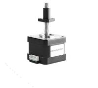 Motor de elevación de tornillo trapezoidal británico NEMA17 17HS3401-T6.35, 24 V, alto par y alta velocidad, 1 unidad(17HS8401-T6.35_25.4MM)