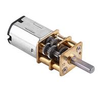 Motor de Engranaje 6V CC con Reducción 1:1000, 10 RPM para Coche de Juguete, Robot Inteligente y Avión - Alta Reducción de Par de Torsión