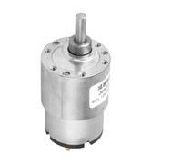 Motor de engranaje CC 6V/12V/24V 7RPM-960RPM Motorreductor de reducción eléctrica Reversible alto Torque caja de engranajes totalmente de Metal JGB37-520(200,12V)