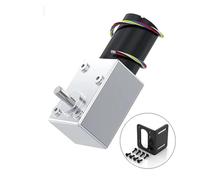 Motor de engranaje CC sin escobillas A5882, tornillo fin, 12V24V, velocidad ajustable hacia adelante y atrás, 14RPM ~ 260RPM, Micro alto Torque Reductor de velocidad del motor(14RPM,24V Single Motor)