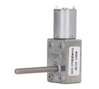 Motor de engranaje con bloqueo automático, Motor con engranaje de CC M6, eje giratorio, reducción de velocidad de rosca, Dc12v, 1rpm, para automatización de impresora y (lo expreso)