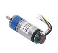 Motor de engranaje DC 12V 560 rpm Motor de engranaje planetario con codificador Alto torsión bajo ruido bajo para pantalla de ventilador eléctrico Guarder