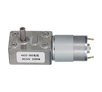 Motor de engranaje de CC 30RPM Motor de engranaje de reducción de velocidad de bloqueo automático DC24V para abridor de ventanas