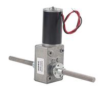 Motor de Engranaje de Gusano con Eje Coaxial M8, Reducción de Velocidad 290, Motor con Brida - Estructura Silenciosa, Alta Durabilidad, Para Movimiento Relativo y Opuesto (Relación de reducción 50)