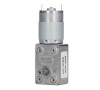 Motor de engranaje de gusano DC DC 24 V Alta precisión 60 rpm Autoinglito Reducción de velocidad rectangular Motor engraneado para el abridor de puertas de la puerta