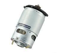 Motor de engranaje de metal de 18 V CC (N376649/N440316), motor de 18 dientes para taladro/destornillador inalámbrico DeWalt DCD776, motor sin escobillas plateado de alto par (5,5 cm) con rendimiento