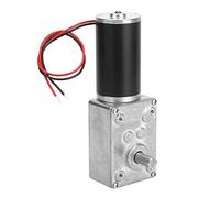 Motor de Engranaje Helicoidal 12V 12RPM, Caja de Cambios Eléctrica, Eje 8mm, Alta Torsión, Reversible, Rodamientos de Bolas