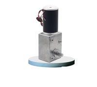 Motor de engranaje helicoidal de ángulo recto de alto Torque, 12V/24V, autoblocante, 250kg, bajo ruido de RPM, motorreductor CC, automatización Industrial, Curtai inteligente(MOTOR BRACKET,30R,24V)