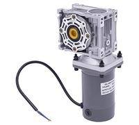 Motor de engranaje helicoidal eléctrico de 12 V CC, motor de engranaje con función de autobloqueo, velocidad ajustable, reducción de tornillo sin fin, motor eléctrico, motor de engranaje helicoidal de