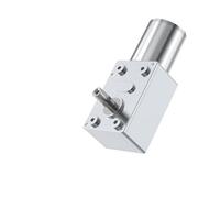 Motor de engranaje helicoidal JGY-370, 6v ~ 24v, velocidad ajustable hacia adelante y hacia atrás, alto par cepillado DC 1 Uds.(150RPM,24V Single Motor)