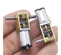 Motor de engranaje Micro DC 3V 6V 12V, reductor caja cambios Metal velocidad lenta, eléctrico N20 4 7 8 13 15 16 26 27 30 34 53 60 63 - 381RPM para máquina CNC(DC12V 16RPM,Dual Axis)