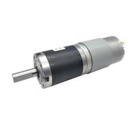 Motor de engranaje planetario de CC de torsión, 12V, 24V, velocidad ajustable de baja velocidad, Reversible, larga vida útil, diámetro del eje del Motor de Metal de CC de 10MM(24v 100rpm 28kgf.cm)