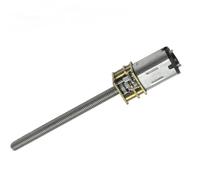 Motor de engranaje reductor GA12-N20 M4 x 55, 3V, 6V, 12V CC, Motor eléctrico con rosca más larga, 1 Uds.(200 RPM_6V)