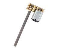 Motor de engranajes - 1024GA20 DC 6V / 12V Thread Flip N20 Motor de engranajes M4 x 55mm Eje para elevadores Tren de aterrizaje Brazos mecánicos Juguetes electrónicos(12V 100RPM)