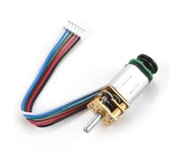 Motor de engranajes, 6V 30RPM 2W con codificador GA12YN20 Micro motorreductor de CC cepillado para seguimiento de robots Coche Automatización de bricolaje Rueda inteligente (ШВ 70RPM)