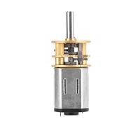 Motor de engranajes, DC6V / 12V GA13N20 Motor de engranajes eléctrico Motor de caja de engranajes para cerradura de puerta electrónica, pequeños robots,etc.(12V 60RPM)