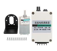 Motor de engranajes de baja velocidad, imán permanente de torsión grande, 12V, XD37GB3530, gobernador de soporte (100 rpm/min)