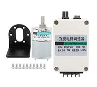 Motor de engranajes de baja velocidad, imán permanente de torsión grande, 12V, XD37GB3530, gobernador de soporte (300 tr/min)