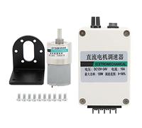 Motor de engranajes de baja velocidad, torsión grande, imán permanente, 24V, XD37GB3530, gobernador de soporte (5 rpm/min)