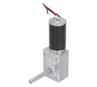 Motor de engranajes helicoidales DC con bloqueo automático, mini caja de cambios eléctrica de reducción de velocidad, reductor de alto par y bajo ruido, motor de engranajes con res (CC 12 V 160 RPM.)