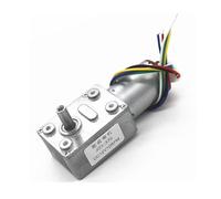 Motor de Engranajes Turbine Motor de reducción de Motorreductor RC JGY371 con codificador de Caja de Engranajes de Metal y Reductor de Tornillo sin Fin, CC 6 V/12 V/24 V, 2-150 RPM(DC 24v,6 RPM)