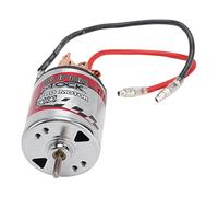 Motor de escobillas RC 540, motor de escobillas de alta torsión e impermeable con escobilla de carbono externa reemplazable para coche de escalada RC, Axial SCX10 I/II/III y (historia)