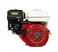 Motor de gas de 4 tiempos, 6.5HP 200CC eje horizontal OHV Pull Start Motor de gasolina para Honda GX160 Kart compresor divisor de troncos cortacésped mini bicicleta