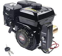 Motor de Gasolina, 212CCM 3600rpm Motor de Kart, Arranque Eléctrico, 7,5 CV, Motor de Gasolina, Motores de Repuesto de 4 Tiempos, 1 Cilindro, Pull Start