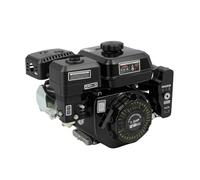 Motor de gasolina 7.5HP 210cc Kart, 4 tiempos, arranque eléctrico | Motor gasolina 7.5HP 210cc 4 tiempos, arranque eléctrico, para kart, compresor, generador, karting, 3600rpm, negro