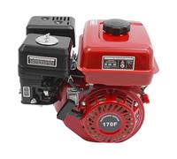 Motor de gasolina de 4 tiempos, 170 F 7,5 CV, motor de gas con arrancador de cable, motor de gasolina para bombas de agua, generadores de corriente, limpiadores de alta presión