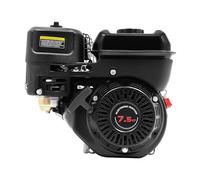 Motor de gasolina de 4 tiempos 7,5 CV, motor estacionario, industrial, motor para go-karts, de repuesto, de tracción, para cargas pesadas, refrigeración por aire, para go-karts