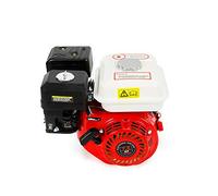 Motor de gasolina de 4 tiempos de 7.5 HP /5.1 kW/3600 rpm Motor de Kart Refrigerado por Aire Alimentación Motor de reemplazo Ideal para Bombas de Agua Segadoras Motoazada