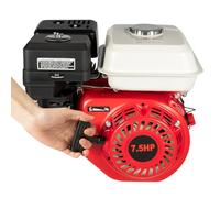 Motor de gasolina de 7,5 CV de 4 tiempos, monocilindro, motor estacionario, motor de karting OHV, motor de gasolina Go-Kart, motor de 5,1 kW
