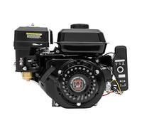 Motor de gasolina de 7,5 CV, motor de 4 tiempos, motor de gas, arranque eléctrico, motor horizontal para limpiador de alta presión Gokart, cortacésped