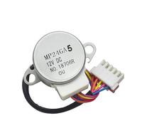 Motor de giro paso a paso síncrono MP24GA MP24GA5 aire acondicionado colgante compatible con Midea 24BYJ48 Deflector de hojas oscilantes Reemplace el motor del aire acondicionado(MP24GA5)