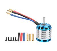 Motor de helicóptero duradero H500 3524 1600KV, motor sin escobillas de metal para helicóptero de control remoto, motor de alto par de 40000 RPM con carcasa de fibra de carbono y i
